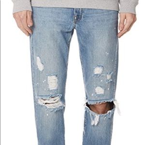 FRAME L’Homme Slim Raw Edge Jeans